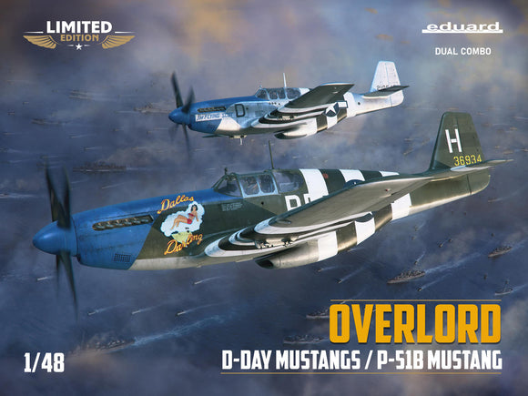 11181 OVERLORD: D-DAY Mustangs Ltd Dual Combo 1/48 by EDUARD