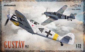 2145 Messerschmitt Bf-109G GUSTAV pt2 Ltd Ed Dual Combo 1/72 by EDUARD