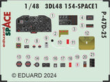 3DL48154 Republic P-47D-25RE THUNDERBOLT SPACE (MINIART) 1/48 by EDUARD