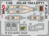 3DL48154 Republic P-47D-25RE THUNDERBOLT SPACE (MINIART) 1/48 by EDUARD