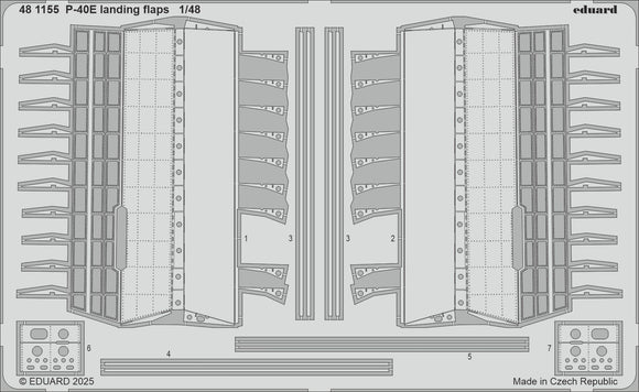 481155 Curtiss P-40E Landing Flaps 1/48 by EDUARD