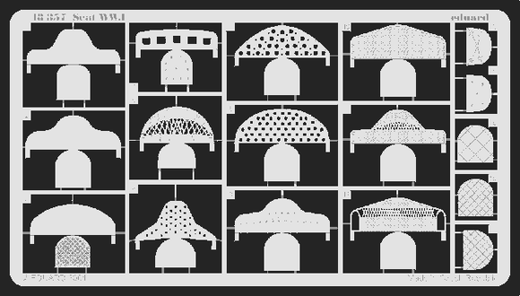 48357 Seats WWI 1/48 by EDUARD