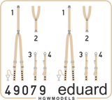 49079 Seatbelts RAF WWII 'SUPERFABRIC' 1/48 by EDUARD