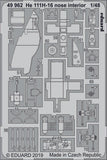 49962  HEINKEL He 111H-16 nose interior (for ICM kit) 1/48 by EDUARD