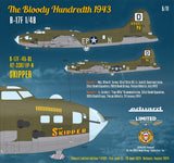 11183 'The Bloody Hundredth 1943' B-17F Flying Fortress 1/48 by EDUARD