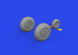 6481011 B-26B Wheels (ICM) 1/48 by EDUARD