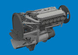 6481069 P-40E Engine 3D print 1/48 by EDUARD