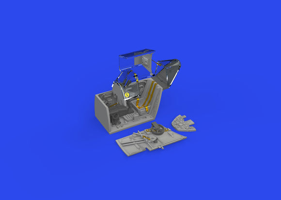 648935 Messerschmitt Bf 109G-4 cockpit 1/48 by EDUARD