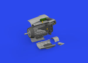 672350 Messerschmitt Bf 109F Engine 3D Print 1/72 by EDUARD