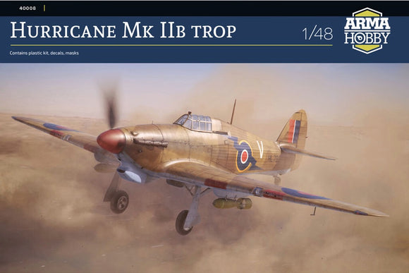 40008 Hurricane Mk.IIb Trop 1/48 by ARMA HOBBY