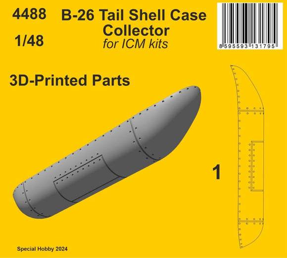 4488 B-26B Tail Shell Case Collector (ICM) 1/48 by CMK