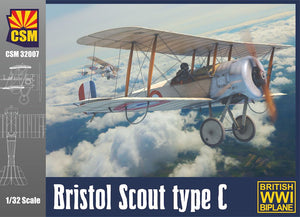 32007 Bristol Scout Type C 1/32 by COPPER STATE MODELS