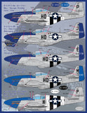 48-094 Meyer's Maulers 487th Fighter Squadron Part 1 1/48 by FURBALL AERO-DESIGN