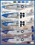 48-095 Meyer's Maulers Pt.2 487th FG 1/48 by FURBALL AERO-DESIGN