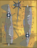 F/D&S-4831 Colors & Markings P-47 Thunderbolt Part 3 1/48 by FURBALL AERO-DESIGN