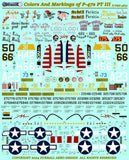 F/D&S-4831 Colors & Markings P-47 Thunderbolt Part 3 1/48 by FURBALL AERO-DESIGN