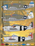 F/D&S-4831 Colors & Markings P-47 Thunderbolt Part 3 1/48 by FURBALL AERO-DESIGN