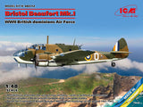 48312 Bristol Beaufort Mk.1 'British Dominions Air Force' 1/48 by ICM