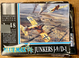 BM102 Junkers J-9/D-1 1/48 by BLUE MAX (2nd Hand) #0953