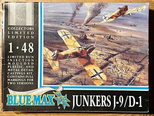 BM102 Junkers J-9/D-1 1/48 by BLUE RIDER (2nd Hand) #0956