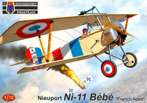 KPM0449 Nieuport Ni-11 Bébé "French Aces" 1/72 by KOVOZAVODY PROSTEJOV