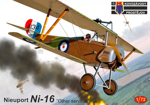 KPM0452 Nieuport Ni-16 "Other Services" 1/72 by KOVOZAVODY PROSTEJOV