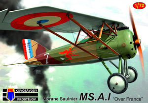 KPM0453 Morane-Saulnier MS.A.I "Over France" 1/72 by Kovozavody Prostejov