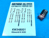 KW3D148001 Luftwaffe seatbelts 1/48 by EDUARD