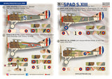 48-244 SPAD XIII Part 1. 1/48 by PRINT SCALE