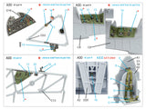 QD48287 Hawker Hurricane Mk.I/Mk.Ib interior 3D decal 1/48 by QUINTA STUDIO