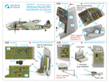 QD48378 BRISTOL BEAUFORT Mk.I Interior decals & 3D print (ICM) 1/48 by QUINTA STUDIO