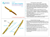 QL32013 "Heine" Propeller laminations decal 1/32 by QUINTA STUDIO