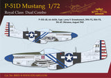 R0021 North-American P-51D Dual Combo 'Royal Class' 1/72 by EDUARD