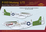 R0021 North-American P-51D Dual Combo 'Royal Class' 1/72 by EDUARD