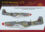 R0021 North-American P-51D Dual Combo 'Royal Class' 1/72 by EDUARD