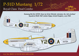 R0021 North-American P-51D Dual Combo 'Royal Class' 1/72 by EDUARD