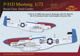 R0021 North-American P-51D Dual Combo 'Royal Class' 1/72 by EDUARD