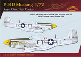 R0021 North-American P-51D Dual Combo 'Royal Class' 1/72 by EDUARD