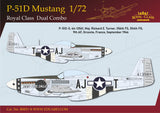 R0021 North-American P-51D Dual Combo 'Royal Class' 1/72 by EDUARD