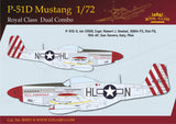 R0021 North-American P-51D Dual Combo 'Royal Class' 1/72 by EDUARD