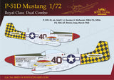 R0021 North-American P-51D Dual Combo 'Royal Class' 1/72 by EDUARD