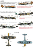 X32067 MESSERSCHMITT Bf 109 Stab Pt 2 1/32 by XTRADECAL