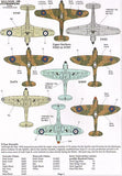 X48086 RAF Battle of Britain Spitfires and Hurricanes 1/48 by XTRADECAL