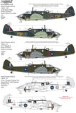 X48219 Bristol Beaufort Mk.I/IA Collection Pt.1 1/48 by XTRADECAL