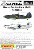 X48240  Hawker Sea Hurricane Mk.IIc Collection 1/48 by XTRADECAL