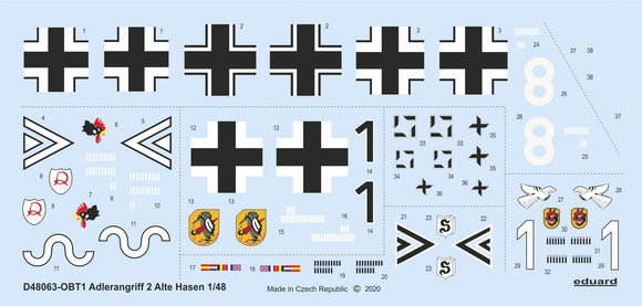 D48063 Adlerangriff Alte Hasen 1/48 by EDUARD