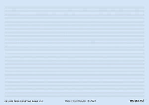ER32003 Triple riveting rows 1/32 by EDUARD