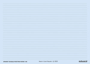 ER48007 Double riveting rows 1/48 by EDUARD