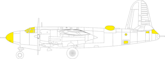 EX1044 B-26B Marauder mask 1/48 by EDUARD