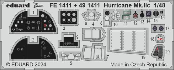 FE1411 Hurricane Mk.IIc ZOOM 1/48 by EDUARD